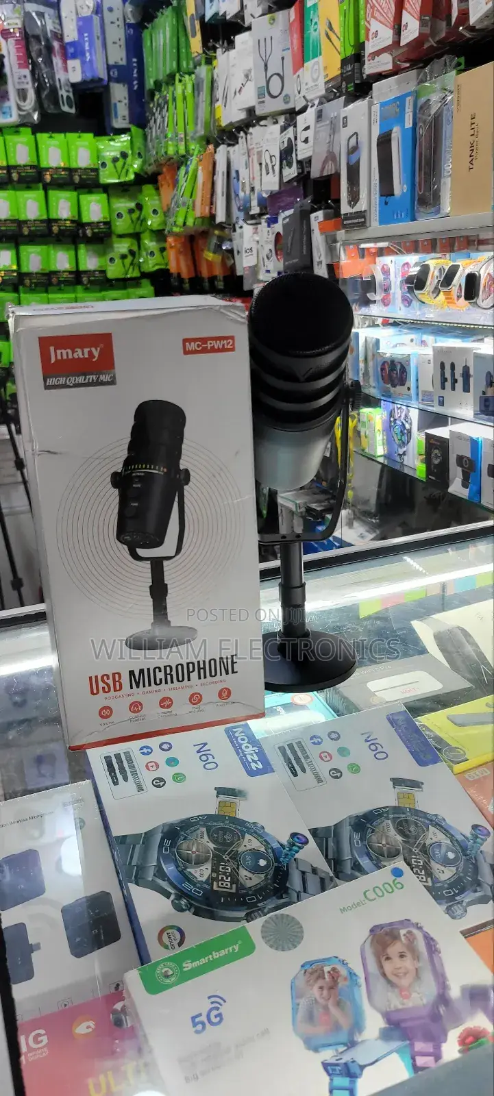 Cardioid Desktop Imary Microphone/Zerolatency USB Microphone