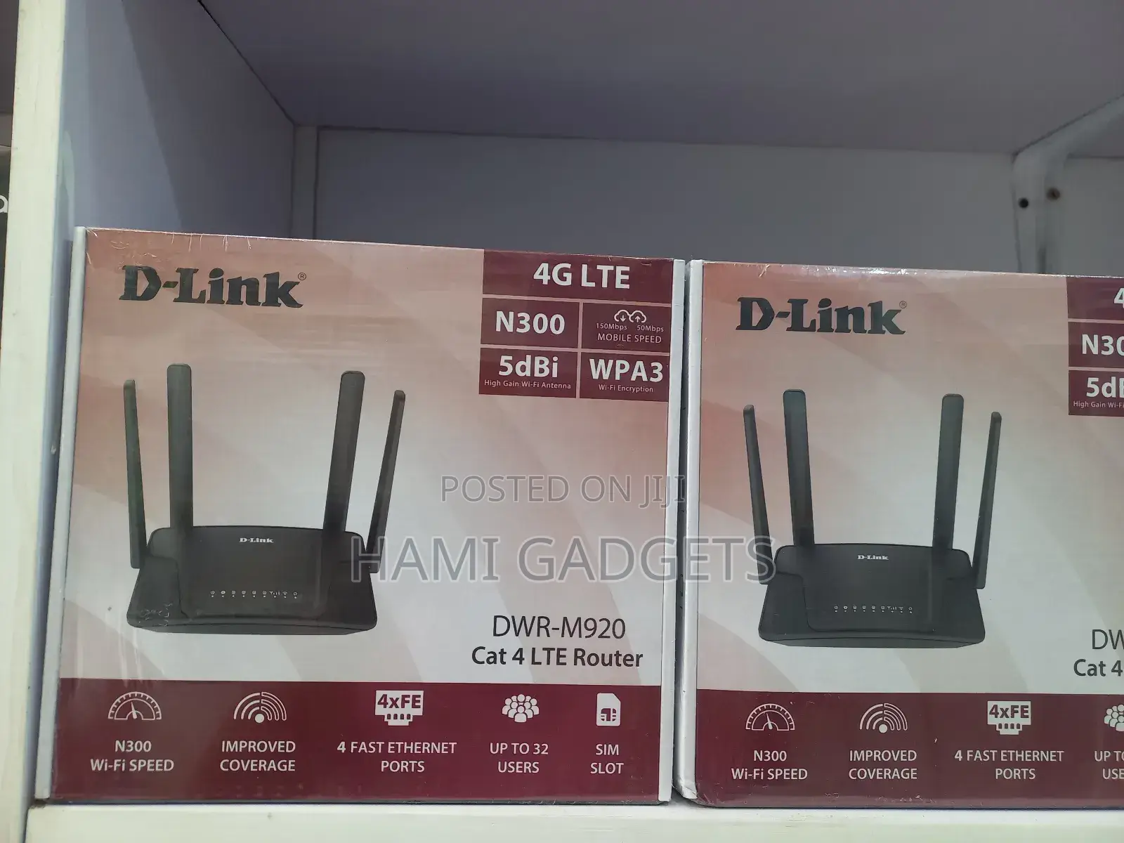 DWR M920 Cat4 Simcard Router