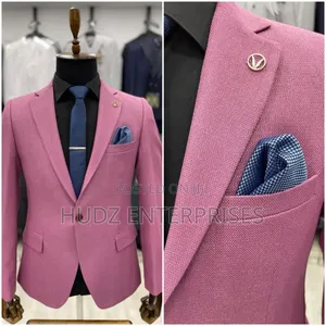 De Hot Pink Turkish Blazer Coat