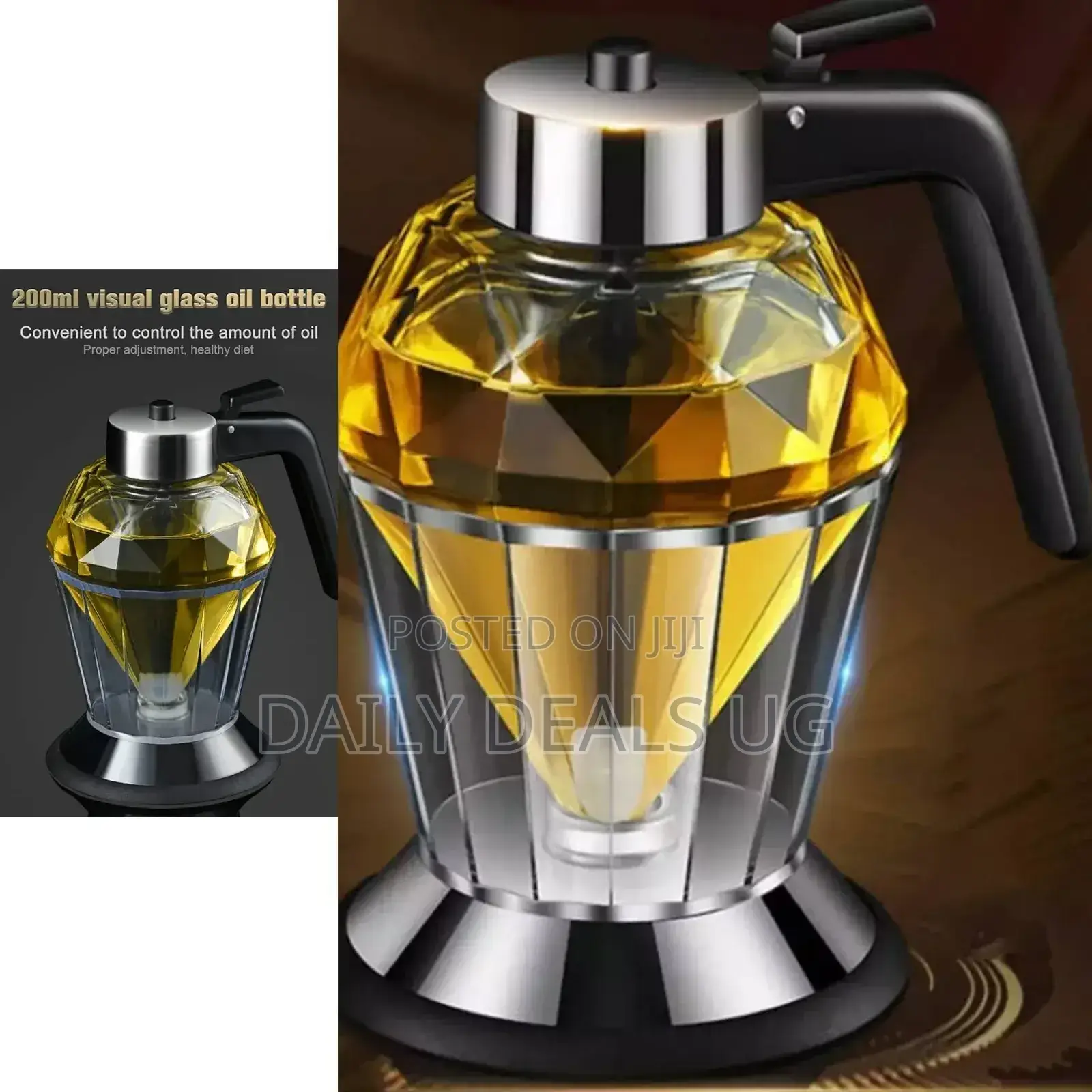 Glass Oil Bottle