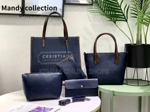 Leather Christian Hang Bag Set