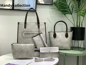 Leather Christian Hang Bag Set