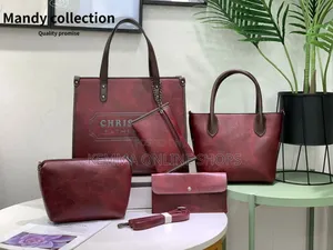 Leather Christian Hang Bag Set