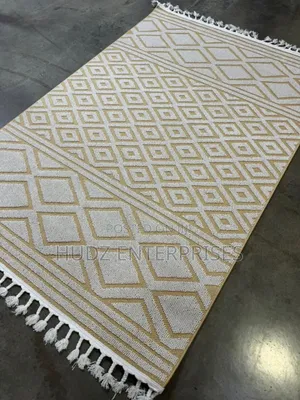 1.5by 2.2meter Heavy Center Carpet Gold