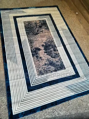 1.5by 2.2meters Darker Blue Center Carpet