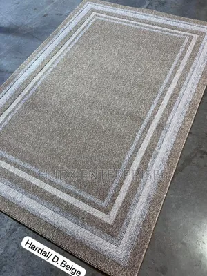 1.5by 2.2meters Cream Brown Center Carpet