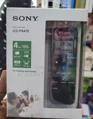 Sony Voice Recorder/Stereo Ic Recorder
Icd-Px470