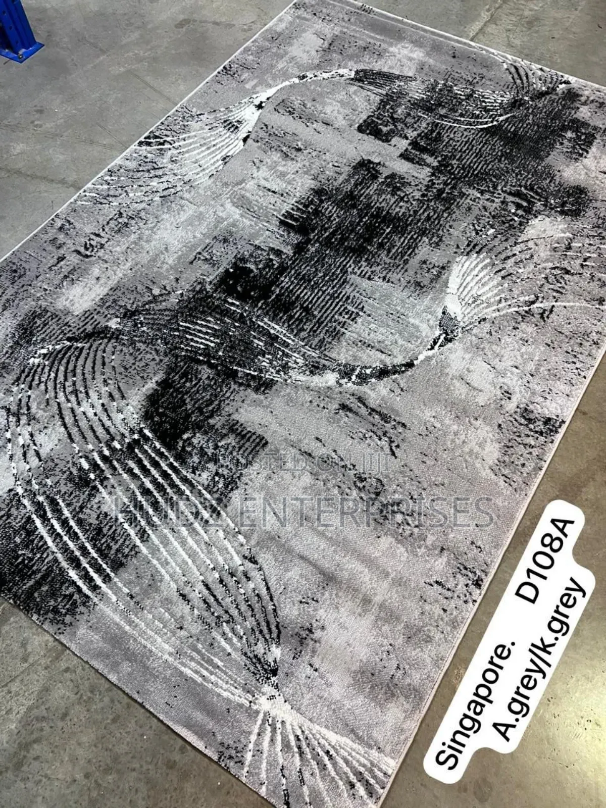 1.5by 2.2meters Heavy Grey Center Carpet