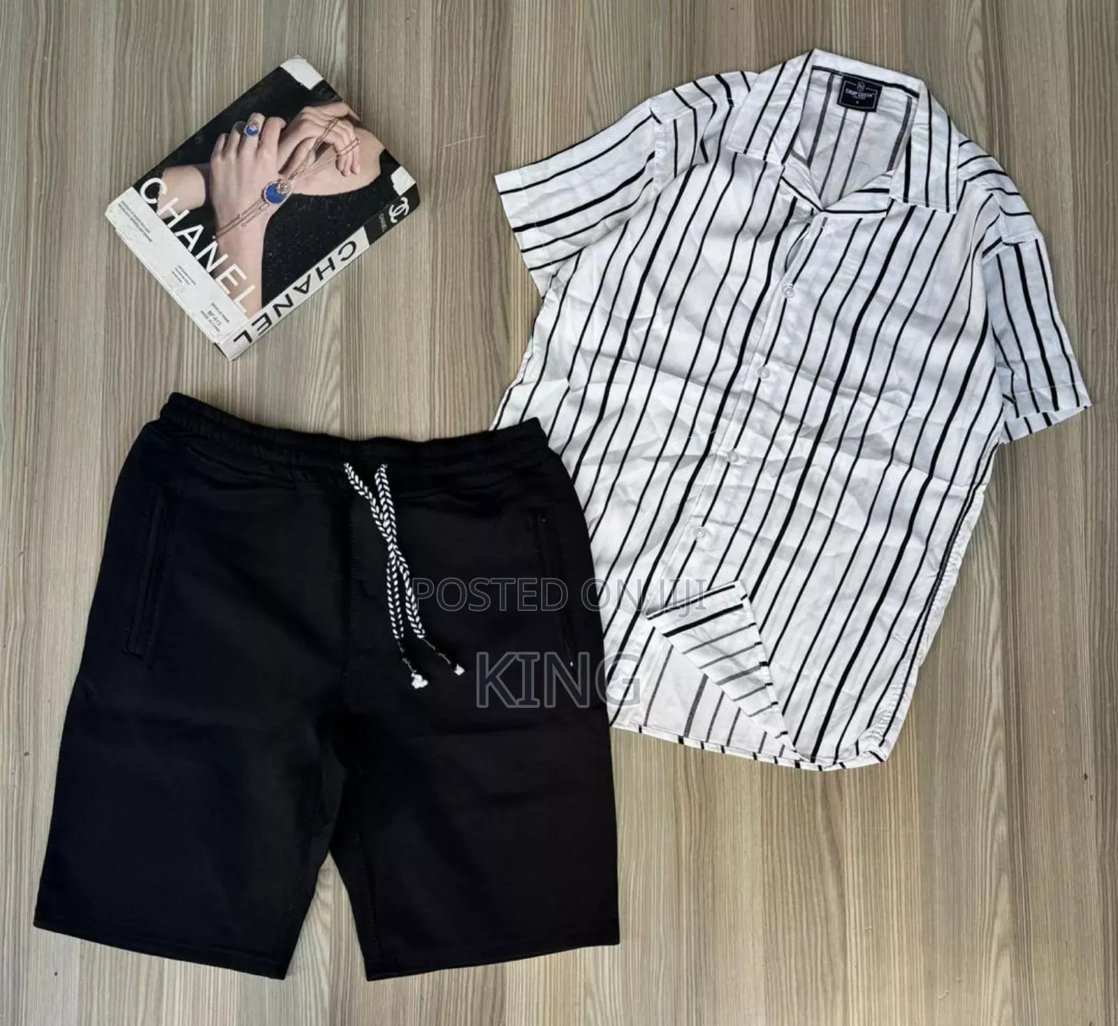 Majestic Stripe Pack. Black and White