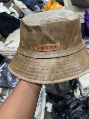Classic Leather Bucket Hats