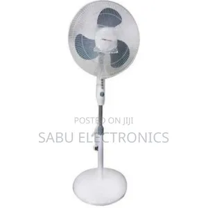 Mewe Stand Fan- 3 Speed Selection With Timer- Powerful Motor