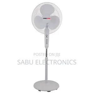 Mewe Stand Fan- 3 Speed Selection With Timer- Powerful Motor