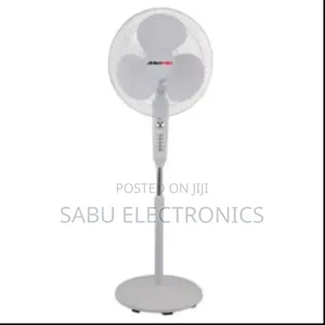 Mewe Stand Fan- 3 Speed Selection With Timer- Powerful Motor