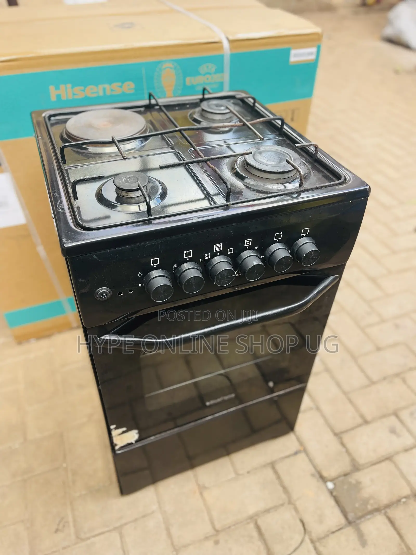 3+1 Electric and Gas Imported Used Cooker