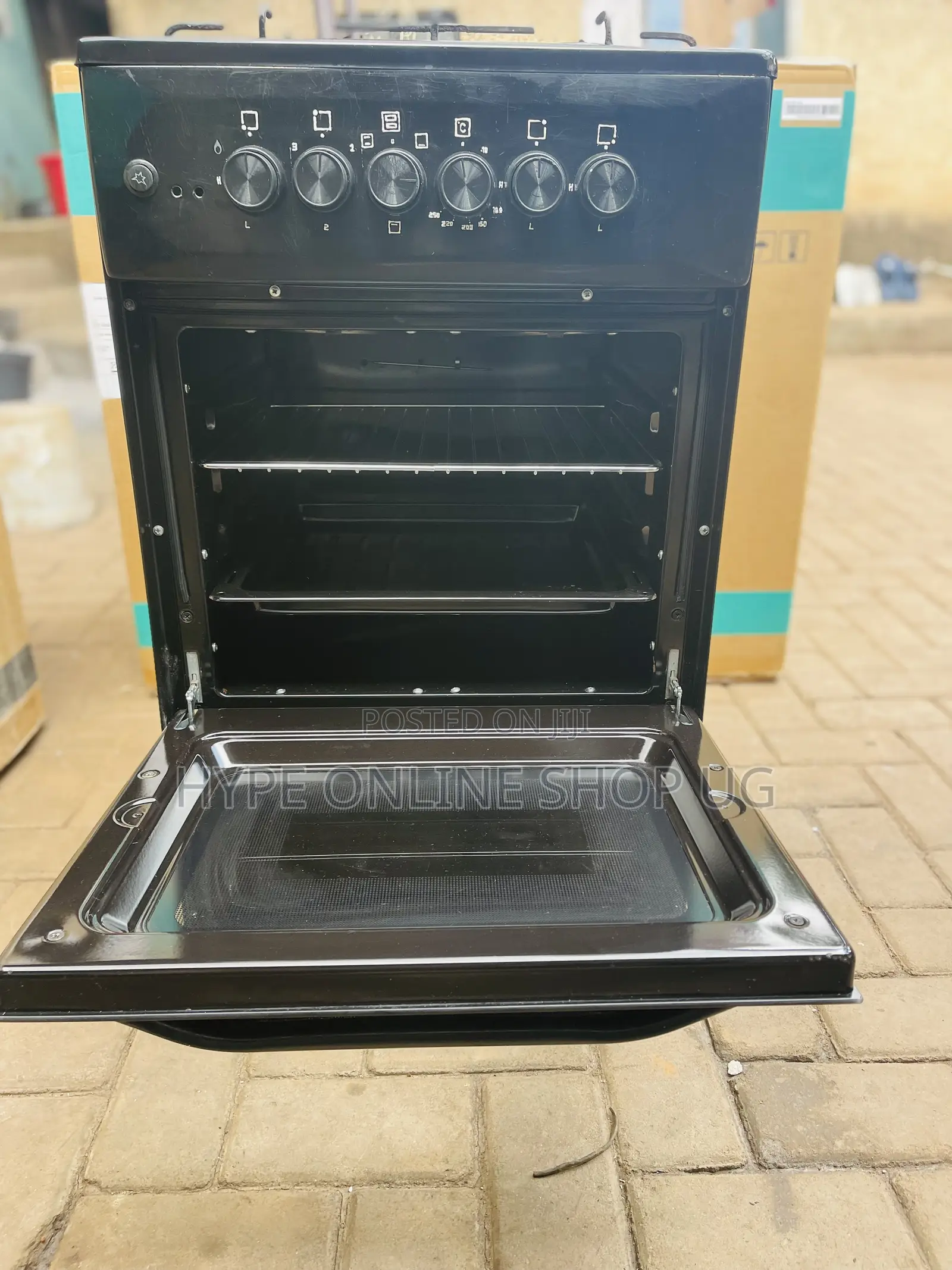 3+1 Electric and Gas Imported Used Cooker