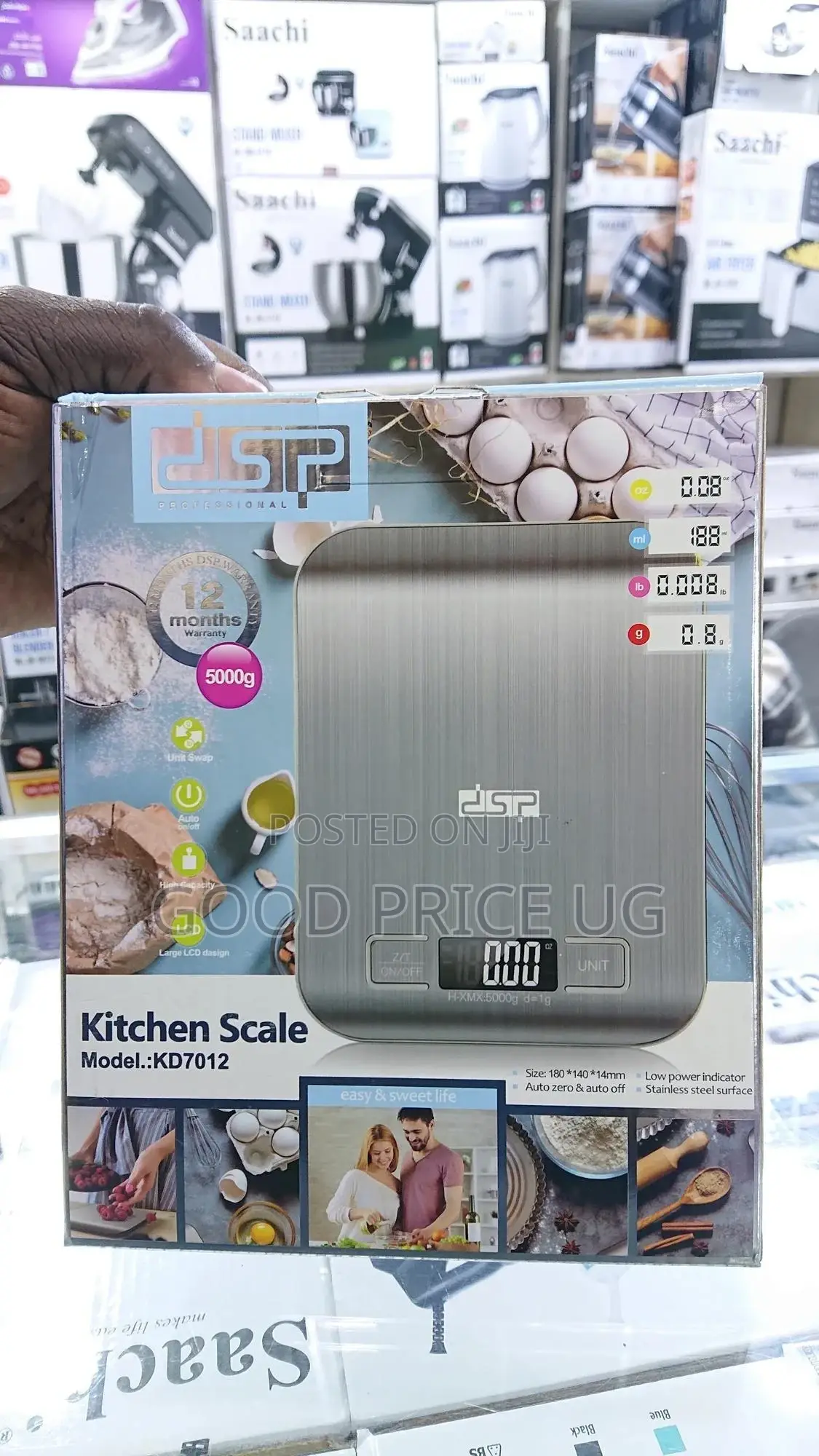 DSP Kitchen Scale With 1 Year Warranty