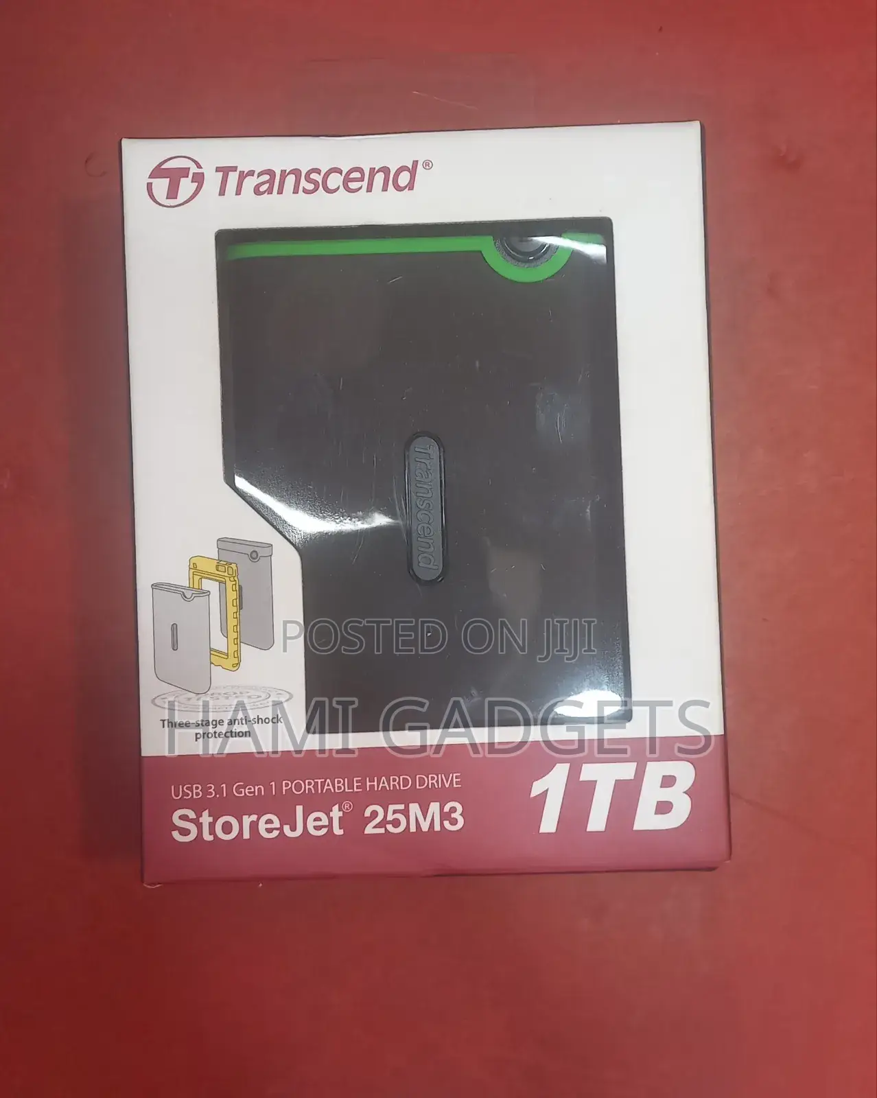 1tb Transcend External Hard Drive Storejet