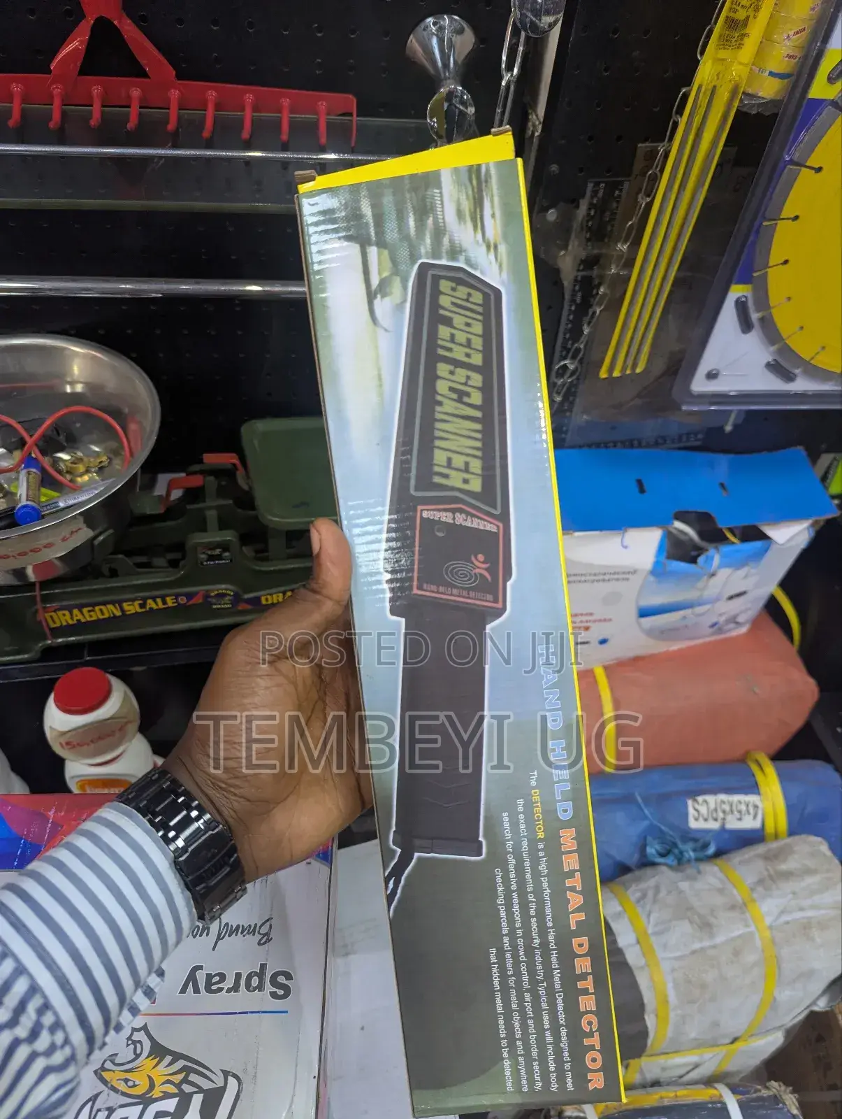 Super Scanner Metal Detector