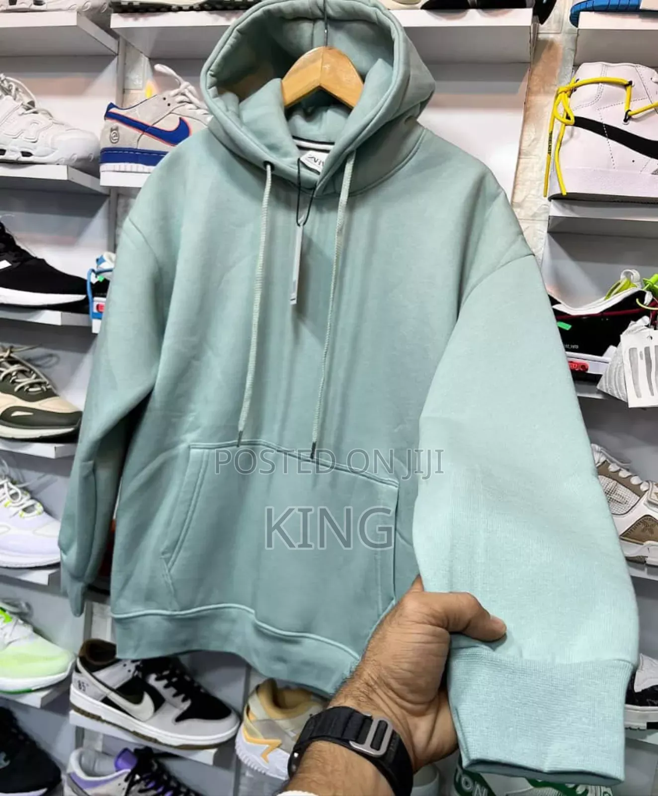 Modest Hoodie. Plain Colour Jumper