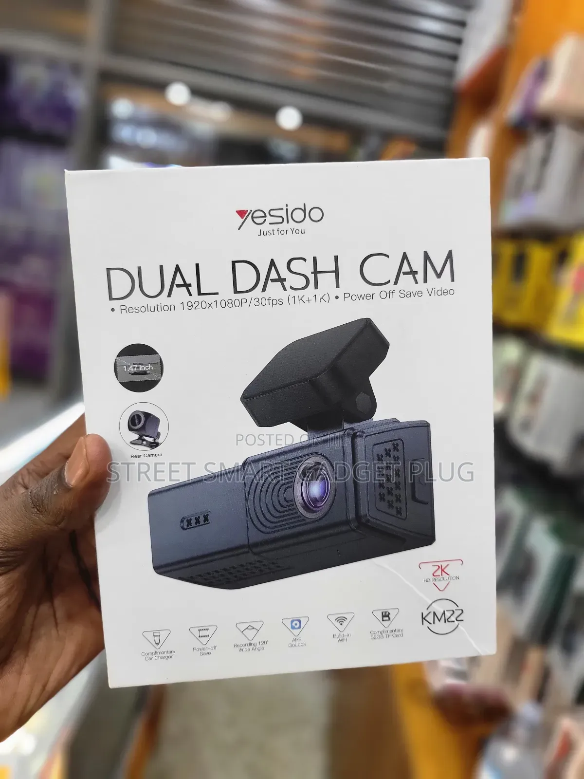 Yesido Dash Dual Cam