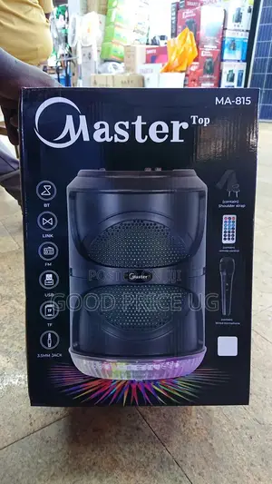 Master Top Amplified Speaker With Microphone