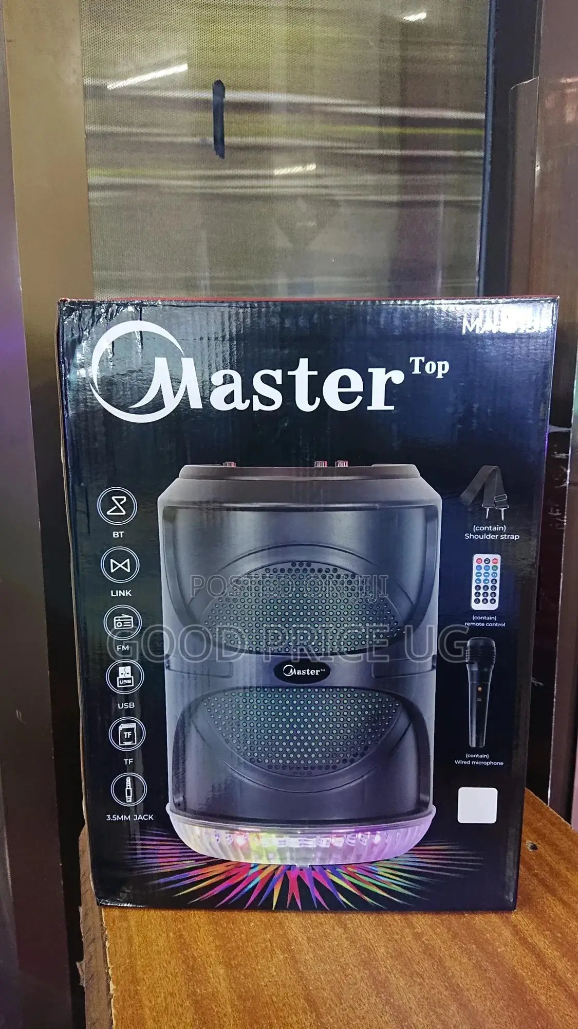 Master Top Amplified Speaker With Microphone