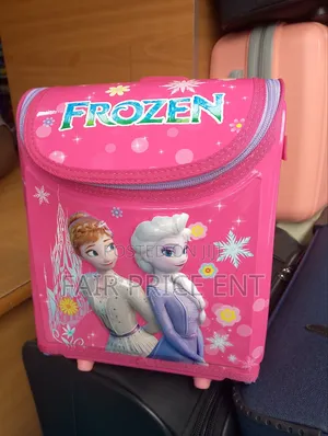 Executive Charactered Kids Bags. Frozen . ( Pink)
