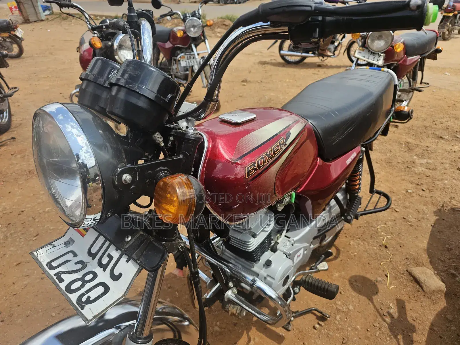 Bajaj Boxer 2024 Red