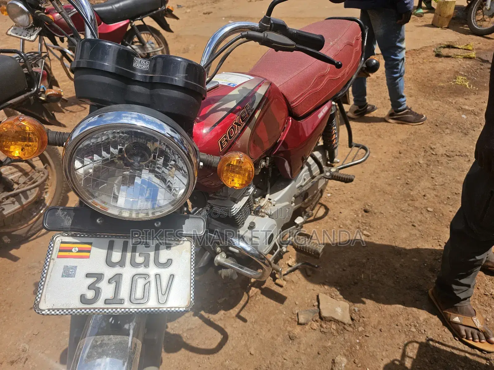 Bajaj Boxer 2024 Red