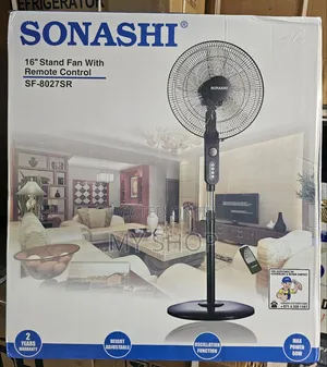 Stand Fan With Remote