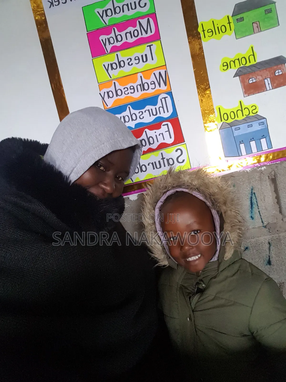 Pre-School Teacher and a Caregiver.