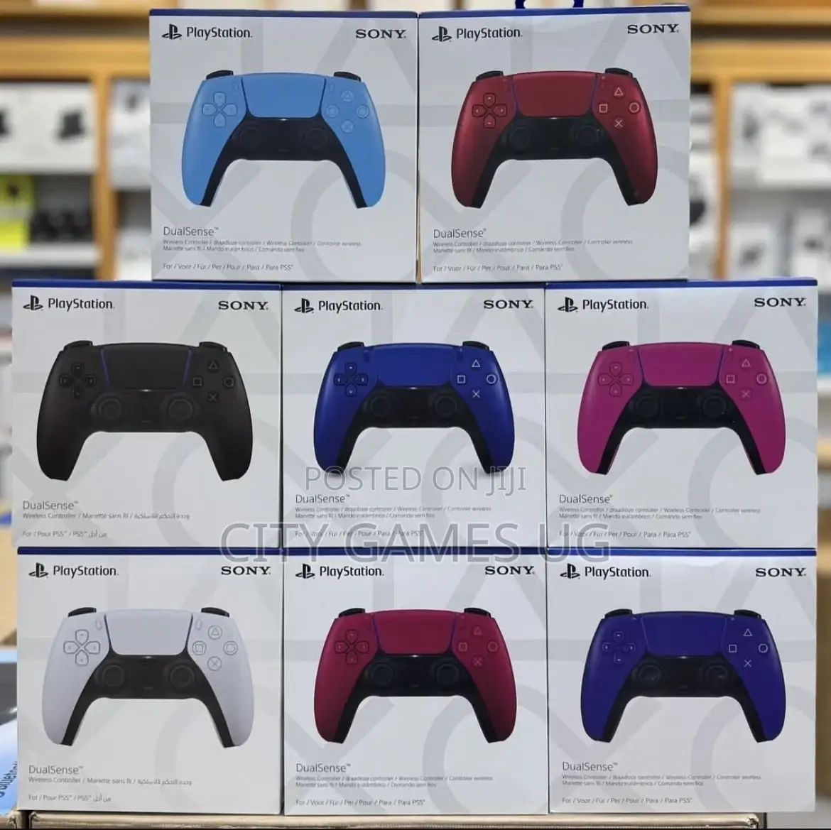 PS5 Controllers in Different Colors