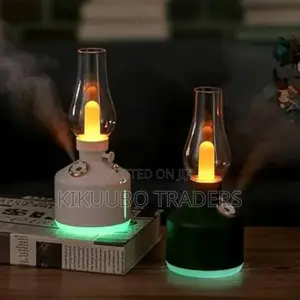 Rechargeable Retro Lamp Aroma Humidifier