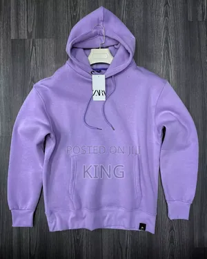 Purple Plain-Hoodie