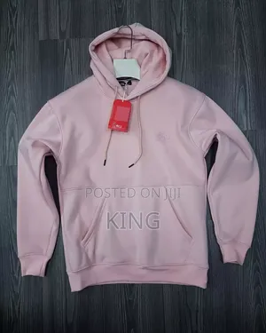 Pink Plain-Hoodie