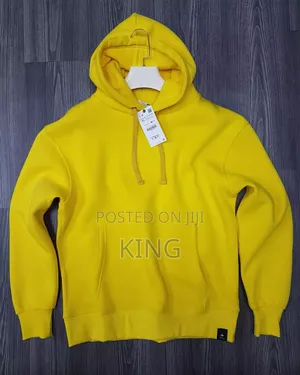 Yellow Plain-Hoodie