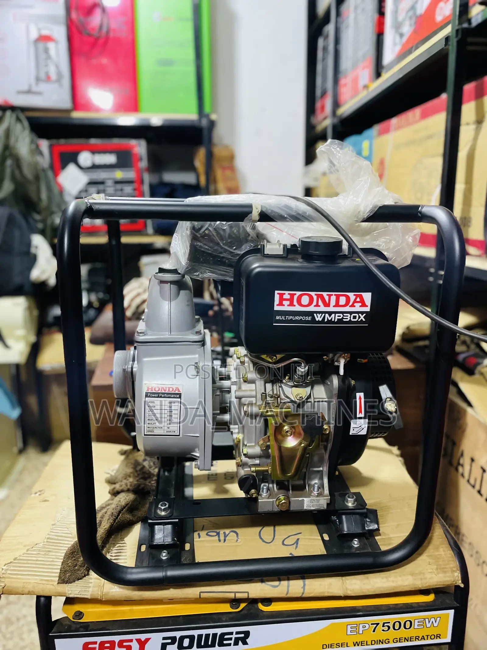 Diesel Water Pump Honda 3”