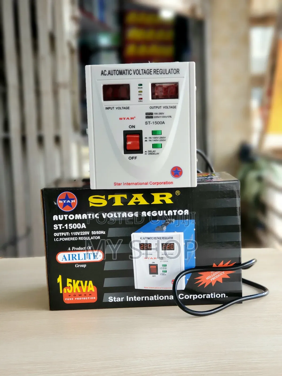 Electric Stabilizer 1500W