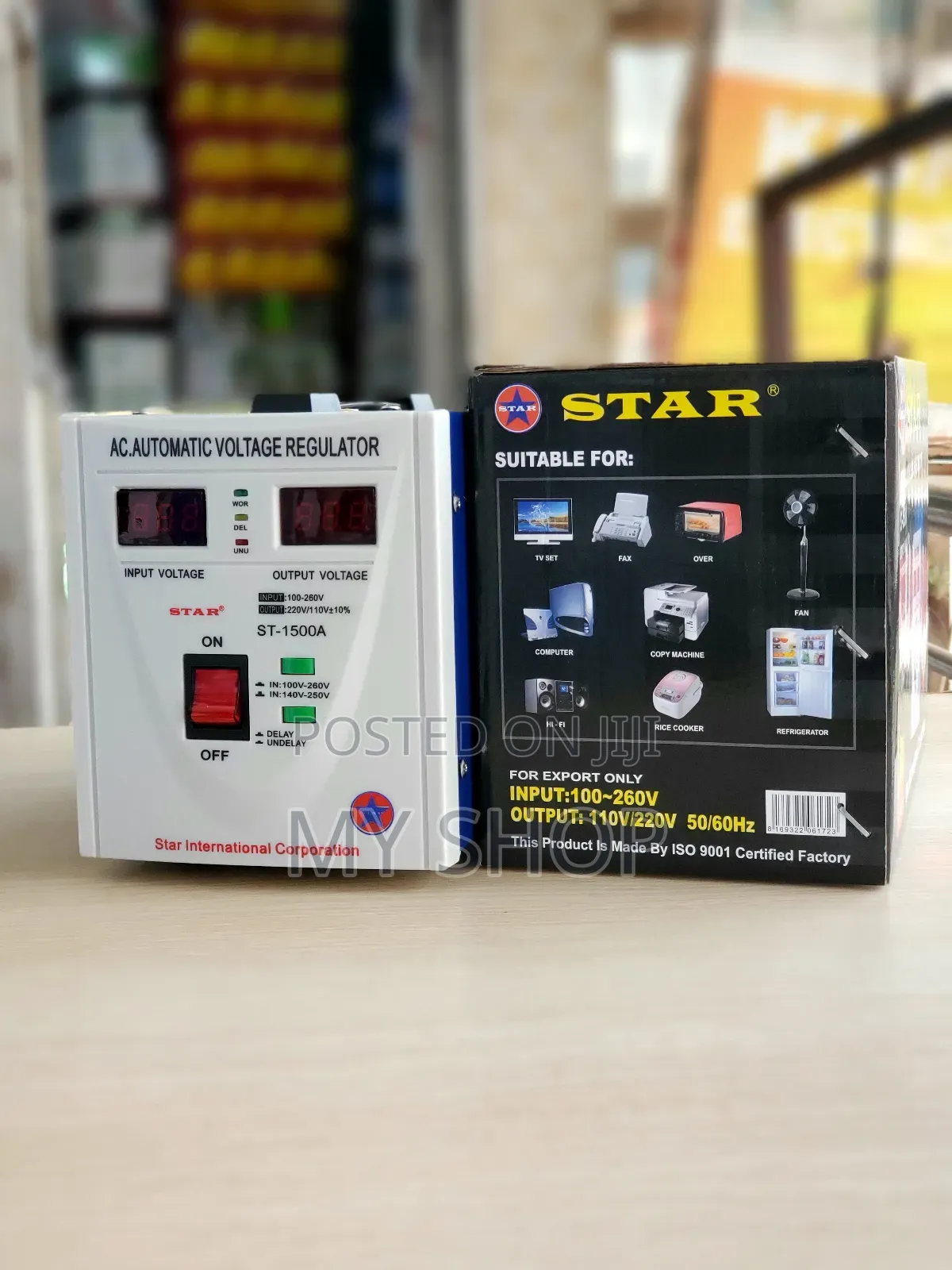 Electric Stabilizer 1500W