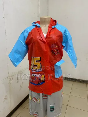 Kids Waterproof Rain Coat - Multicolor Varies
