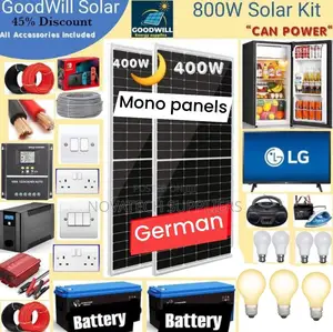 800W Solar Energy System Full Kit