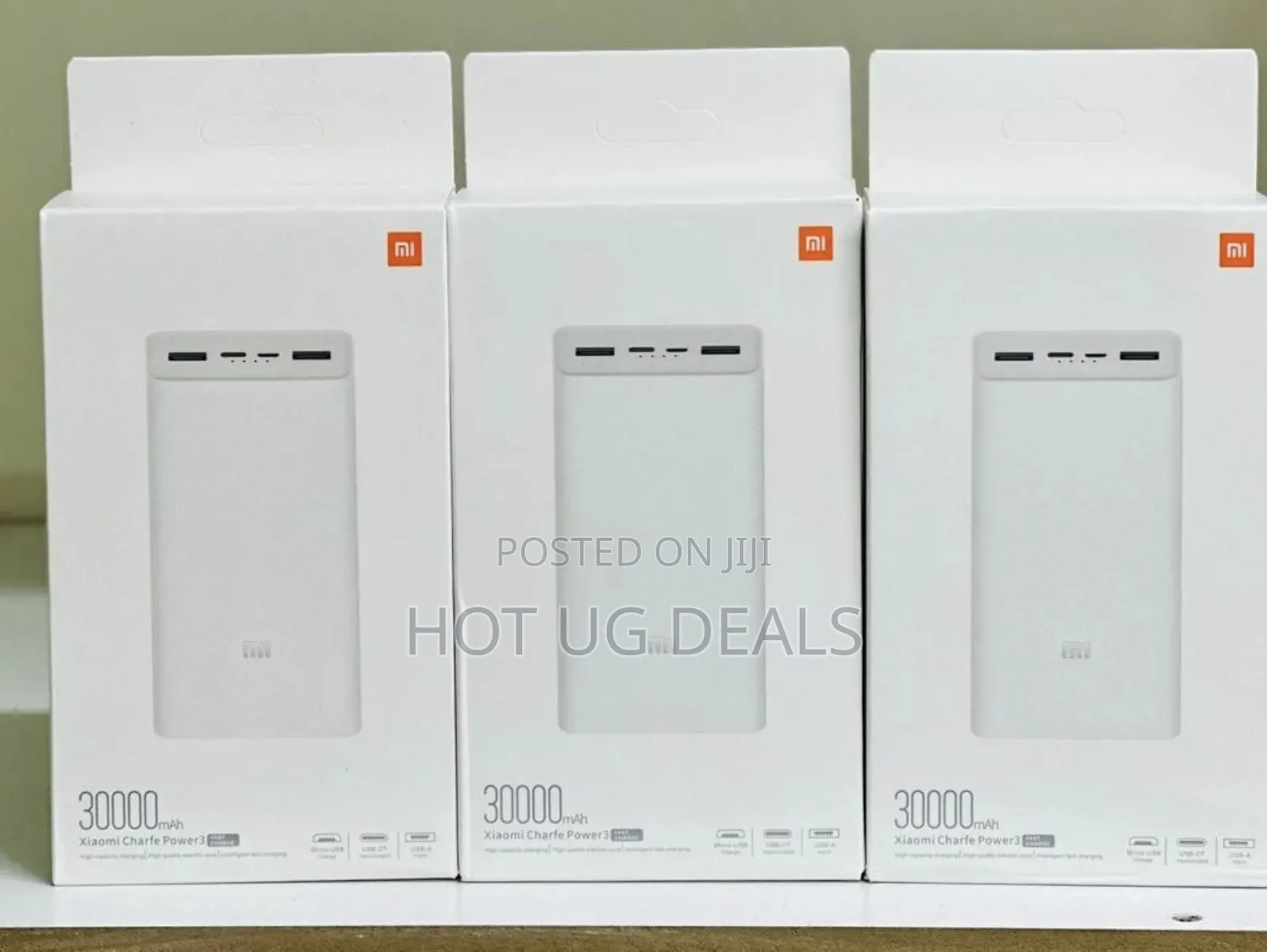 Mi 30000mah Power Bank - White
