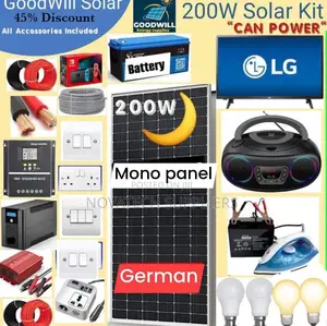 200W Solar Energy System Full Kit