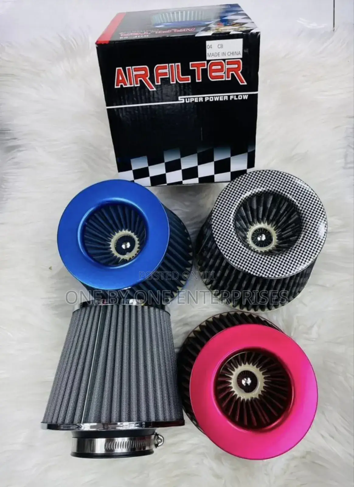 Car Air Filter Car Modified High Flow Cold Intake Filter