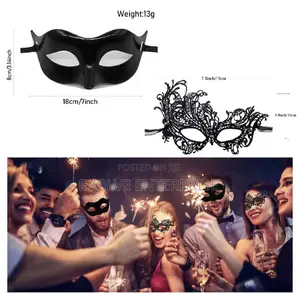 Halloween Masquerade Half Face Ball Party Mask