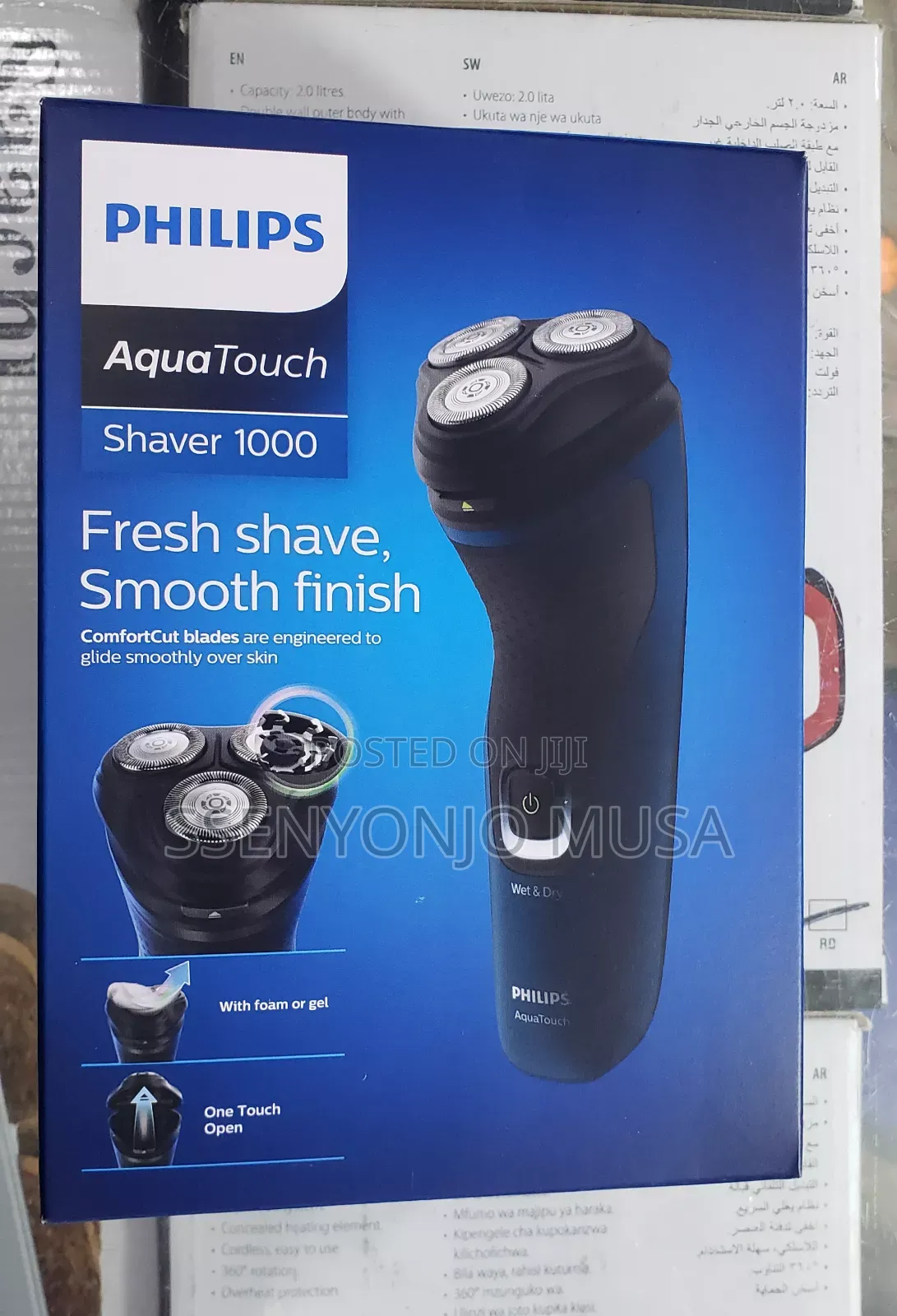 Philips Shaver Series 1000- Rechargeable Electric Cordless