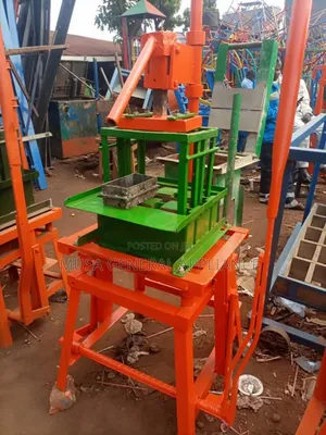 Electric Powered Block Machine