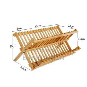 2 Tier Bamboo Dish Rack