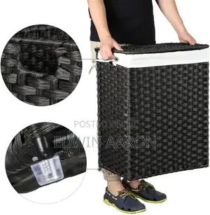 Laundry Hamper With Wheels (90L Approx.)