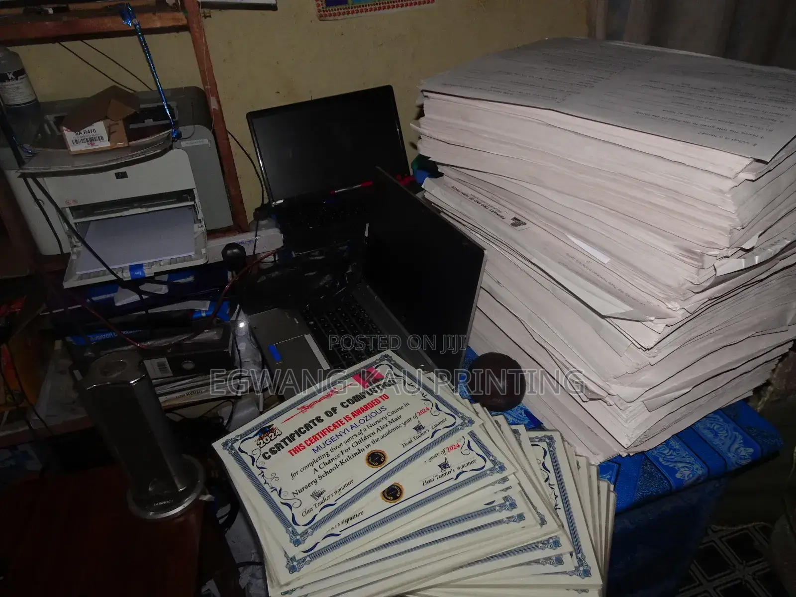 Certificates